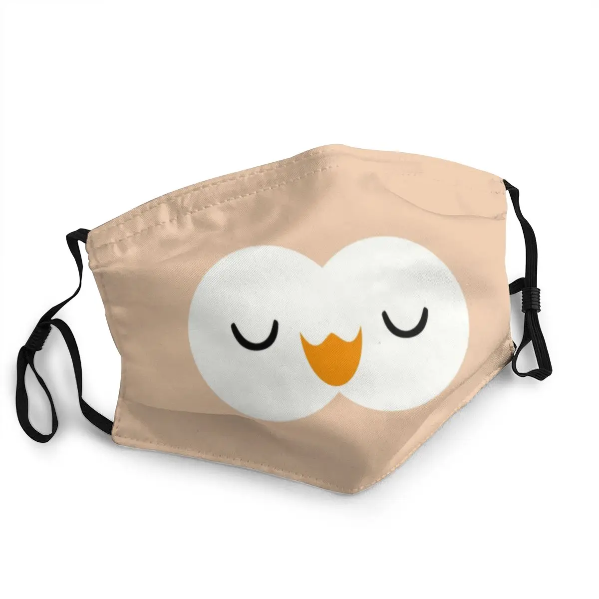 

Cartoon Rowlet UwU Reusable Unisex Adult Face Mask Owl Anti Dust Protection Cover Respirator Mouth-Muffle