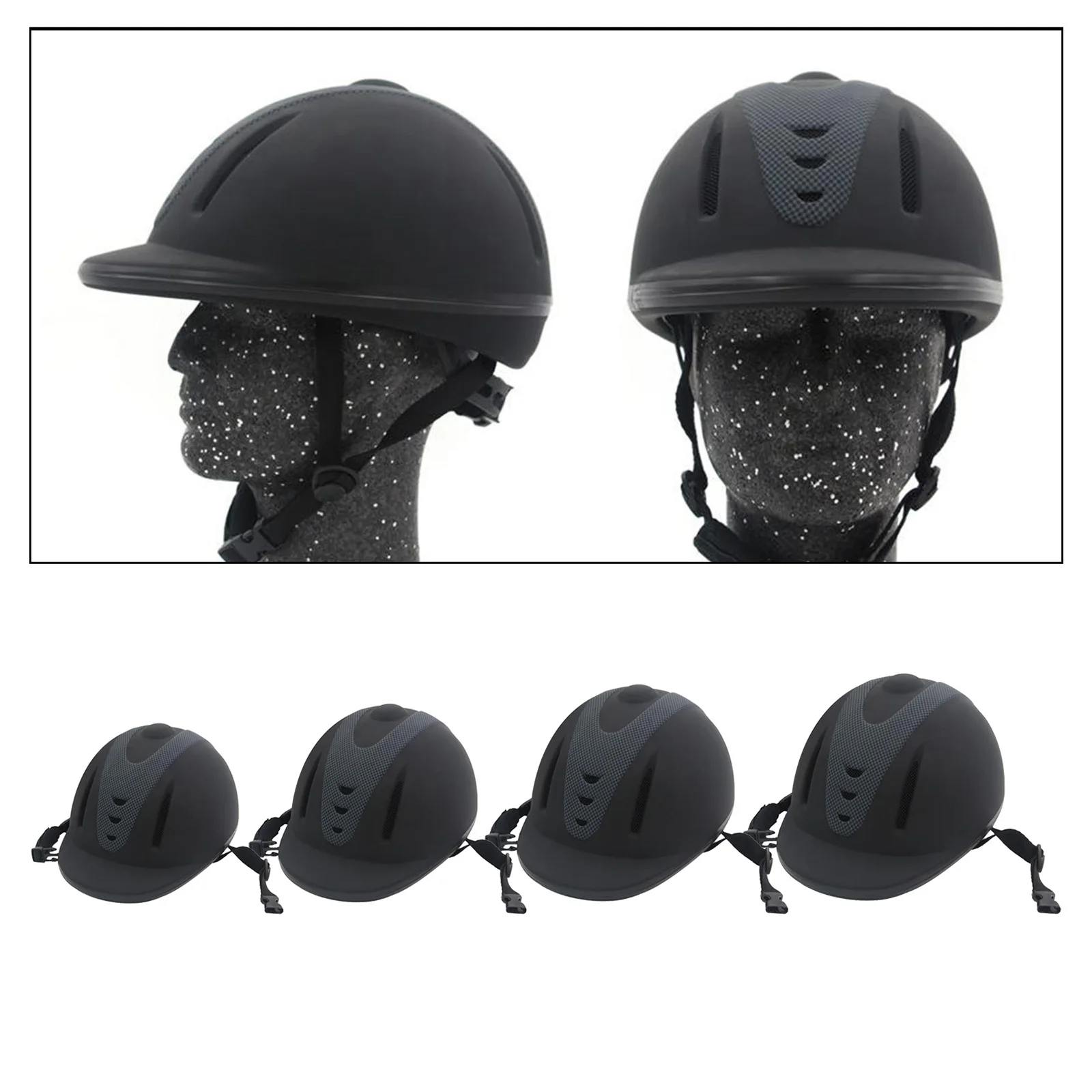 

Adjustable Horse Riding Helmet Safety Equestrian Hat Protective Gear for Club