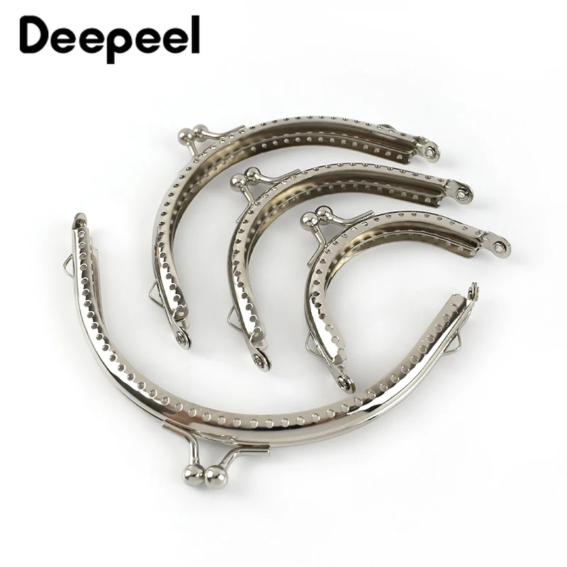10 шт. Deepeel 6 5 см ~ 15 Серебряный Мини металлическая рамка для кошелька материал