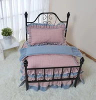 wrought iron dog bed pet luxury iron bed contains bedding