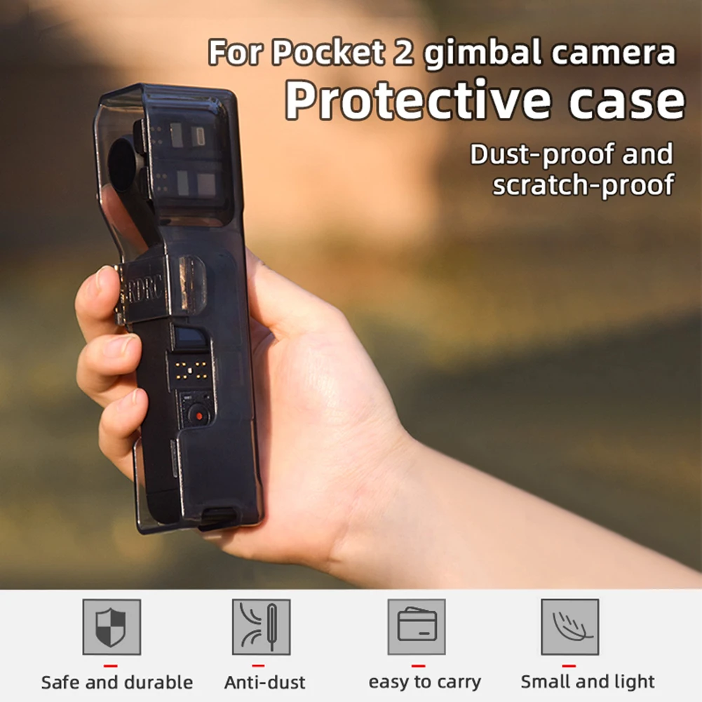 

Durable Compact Carrying Case Protective Lightweight For Pocket 2 Gimbal Camera Suitable For Outdoor Taking Photos Travel