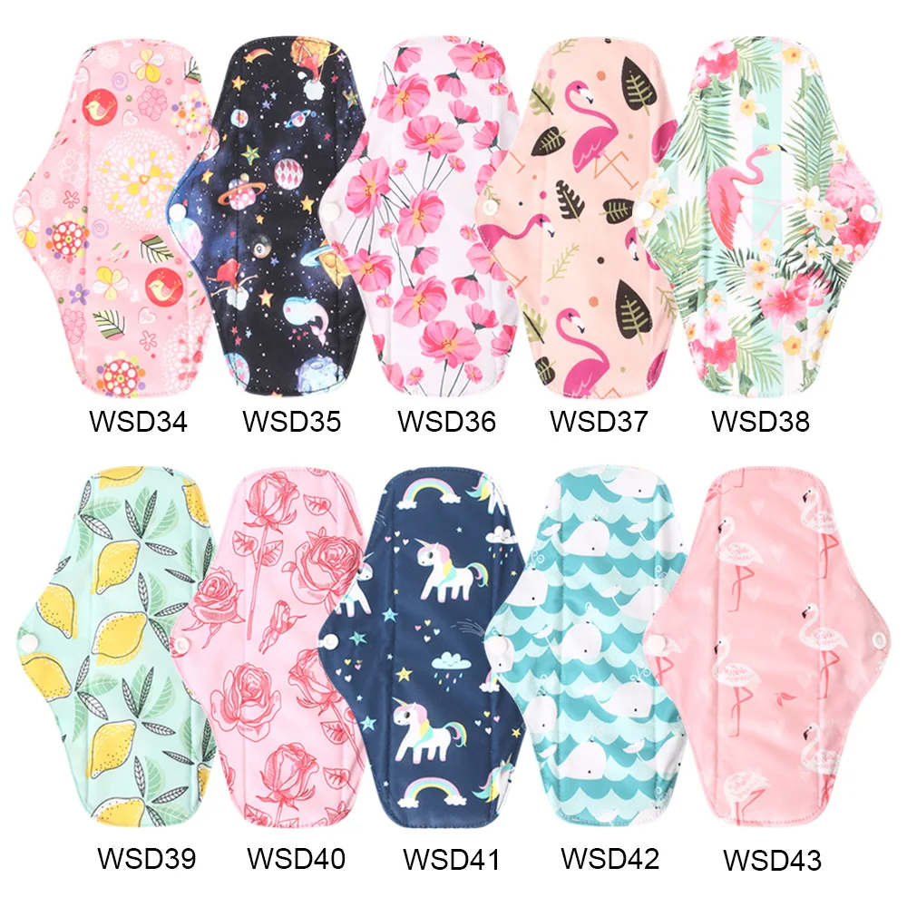 Многоразовая моющаяся тканевая менструальная прокладка многоразовая