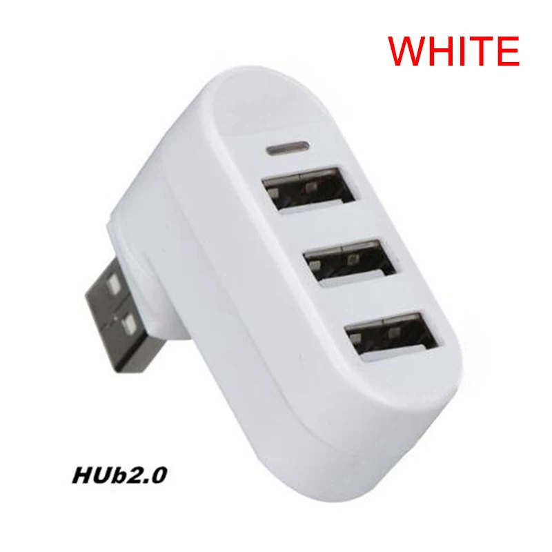Хит продаж USB-концентратор с 3 портами USB 2 0 мини-концентратор поворотный