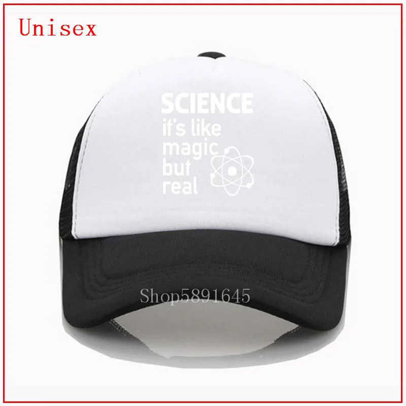 SCIENCE It is Like Magic но настоящая белая бейсбольная кепка с принтом мужская летняя