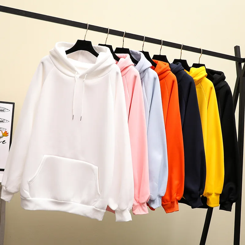 

Hoodies Sweatshirts Women Long Sleeve Hoodie 2020 Sweatshirt Female Casaul Pocket Hooded Clothes Oversized Hoodie Warm Hoodies