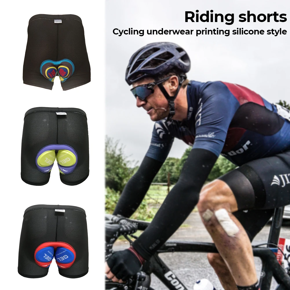 

Cycling Shorts Men Bicycle Underwear 5D Gel Padded Bike Underwear Quick Dry Breathable MTB Cycling gel Shorts