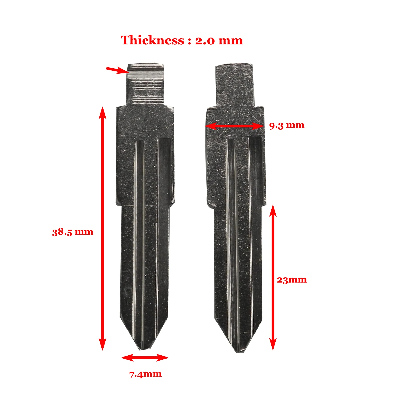 Jingyuqin 1p Автомобильный ключ#06#22#49#48 лезвие для Nissan Qashqai J10 J11 X-Trail t31 t32 пинает Tiida Pathfinder Murano Note, Juke - Цвет: NO.06
