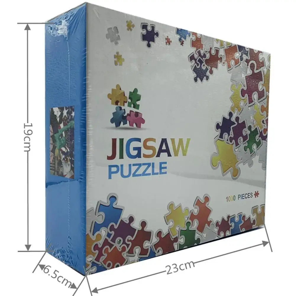 

2021 1000 Pieces Of Paper- Puzzle, American Flag Eagle Stock! Puzzle Jigsaw Day In Adult Toy Independence C6K3