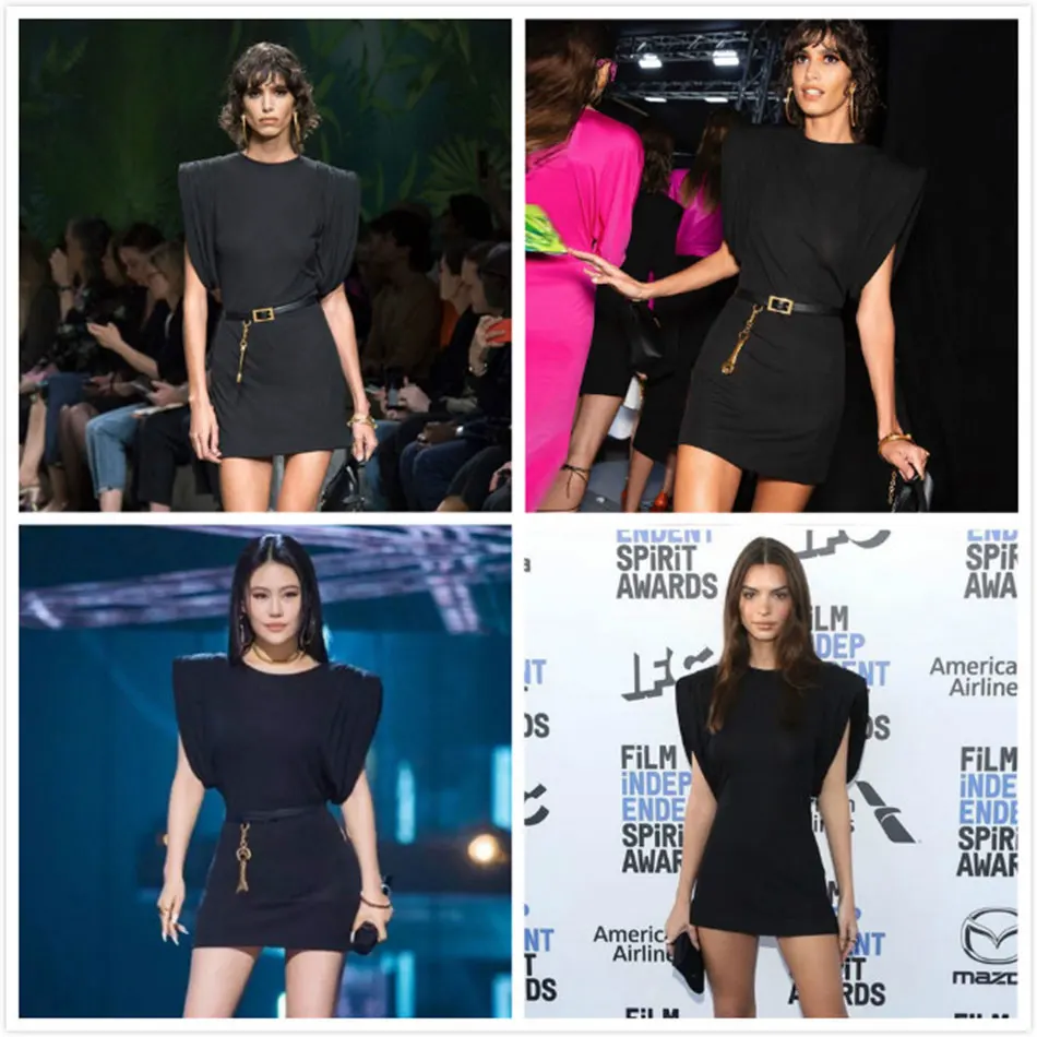 Новинка 2021 женские платья черное облегающее мини платье без рукавов с круглым