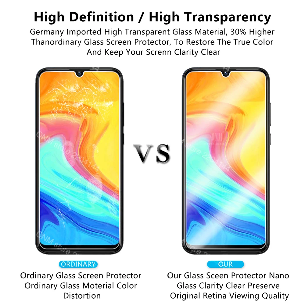10 шт. закаленное стекло для Lenovo A7 Z6 Pro Защита экрана Lite S5 Z5s Защитная стеклянная