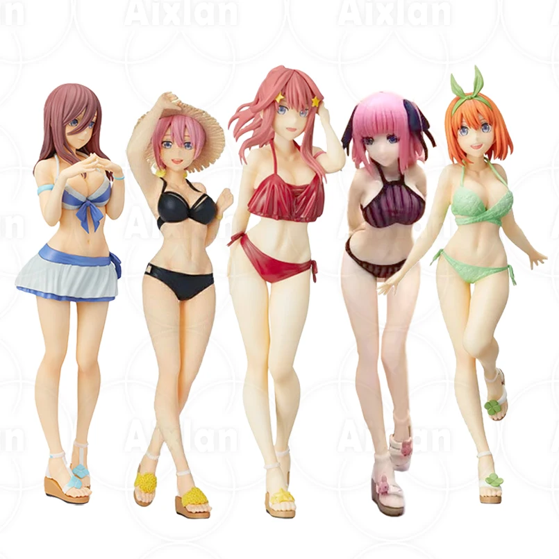 5cm&amp20cm The Quintessential Quintuplets Figure Anime Nakano Miku Action Ichika Nino Yotsuba Itsuki Figurine | Игрушки и хобби