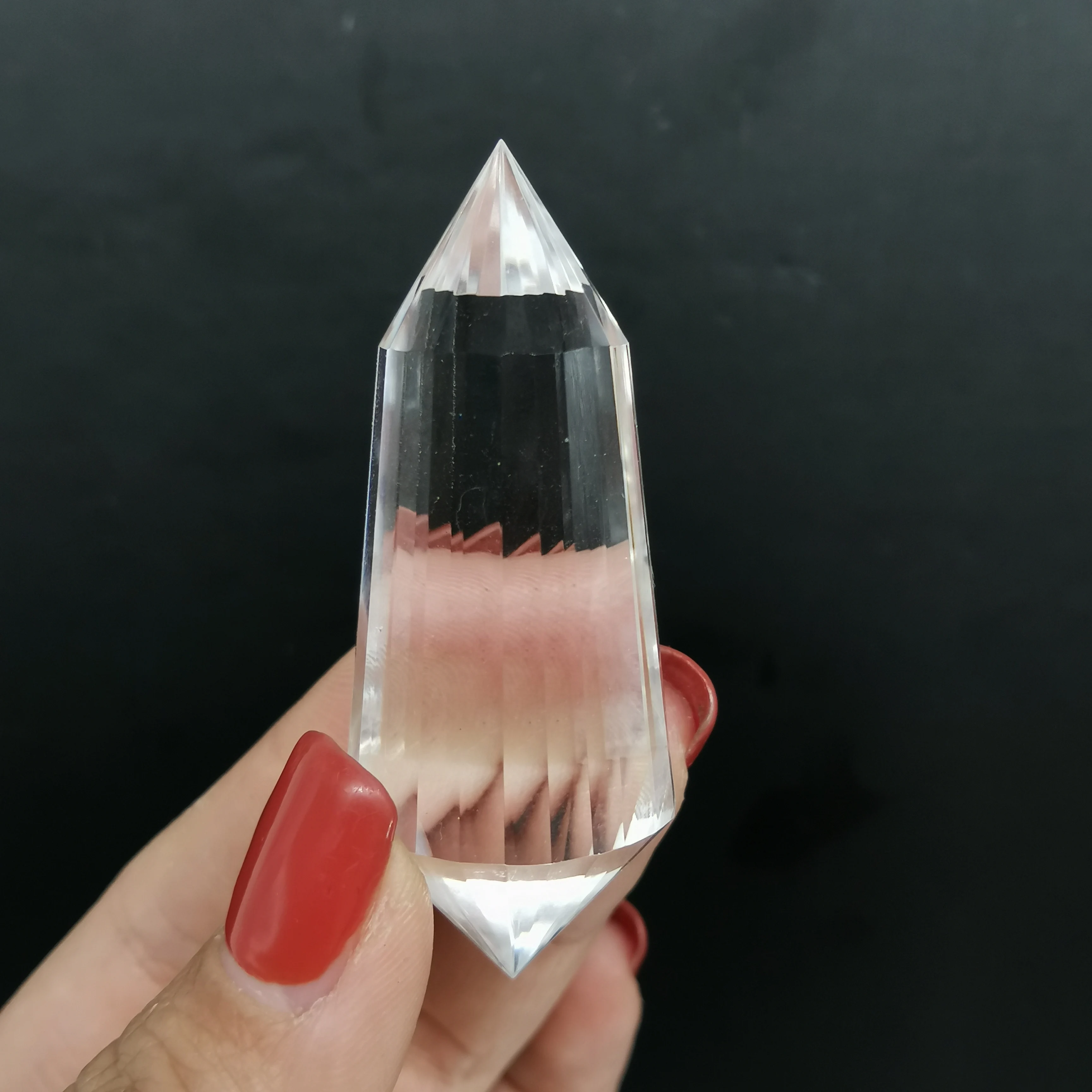 Высококачественный натуральный кристалл 38 г прозрачный кварцевый Vogel Healing