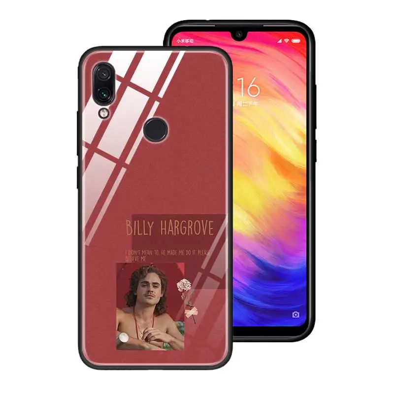 T10 Чехол из закаленного стекла для Red mi 7 8A Note6 7 8 K20 K20 Pro, задняя крышка для Xiaomi mi A3 CC9E CC9, силиконовый край, чехол для чужих вещей - Цвет: T10