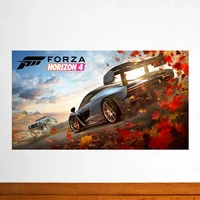 forza horizon 4 game poster hanging painting racing sports car canvas poster wall art stickers modern home decoration painting