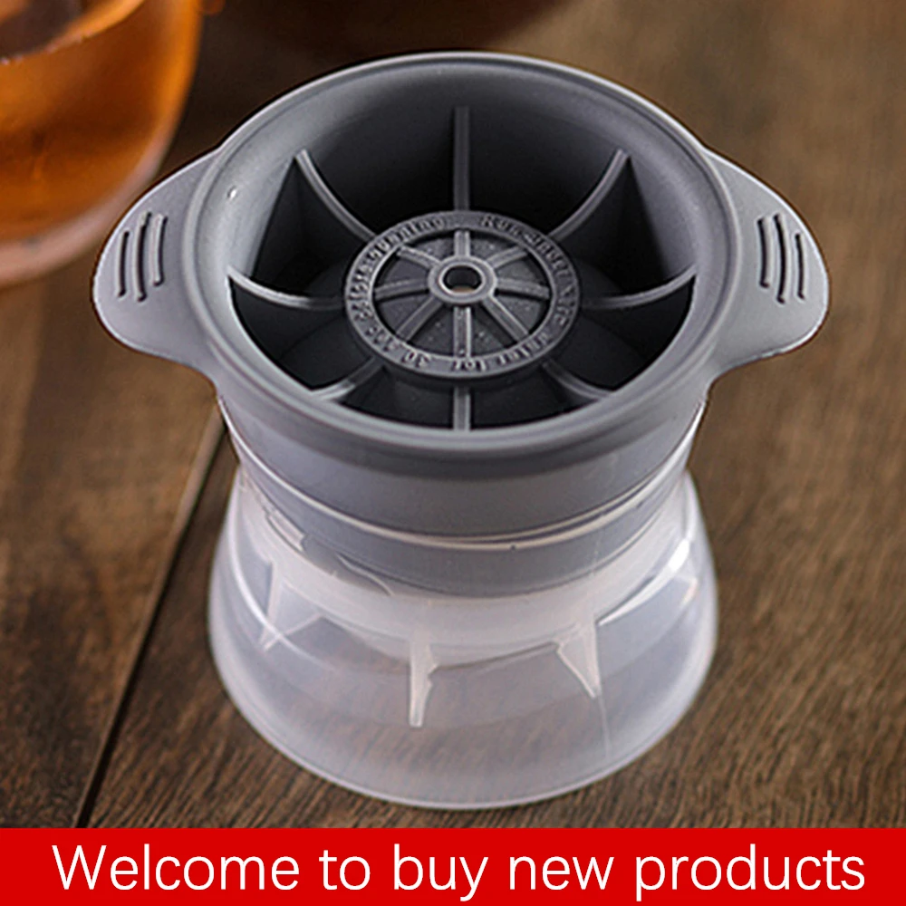 Круглый DIY модель коктейльный виски лед Хоккейная Шайба Лед Куб панель лотка