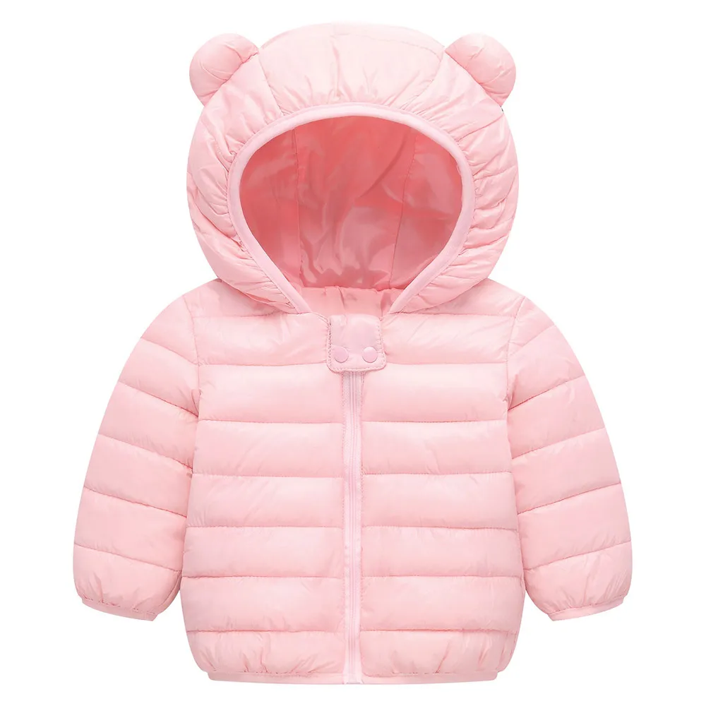 5 видов цветов куртка для маленьких девочек зимние теплые хлопковые пальто с