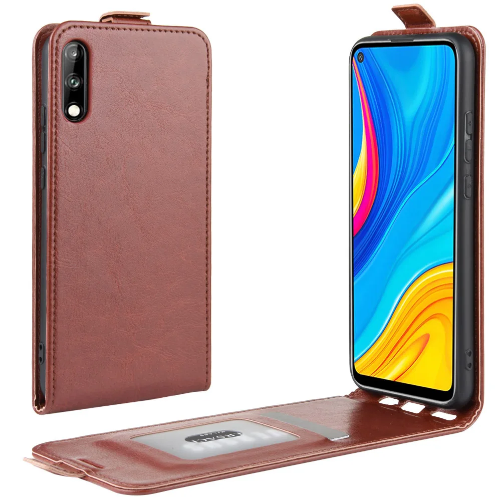 Enjoy10 чехол для Huawei Enjoy 10 (6.39in) крышка вниз Открыть Стиль Флип кожаный с отделением