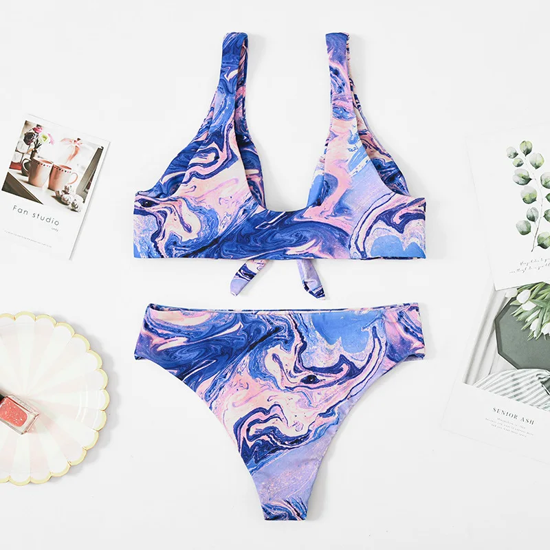 Женское летнее бикини с эффектом пуш-ап | Женская одежда