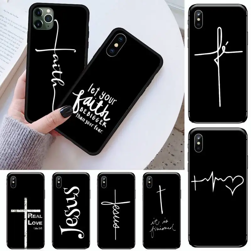 

Jesus Phone Case for iPhone 11 12 mini pro XS MAX 8 7 6 6S Plus X 5S SE 2020 XR