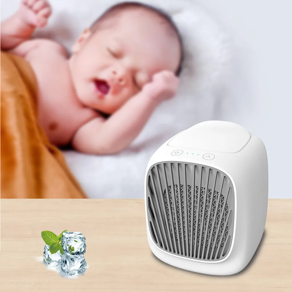 

Mini Portable Air Conditioner Conditioning Fan Household Refrigerator Desktop Air Cooler for Office Home 506#2