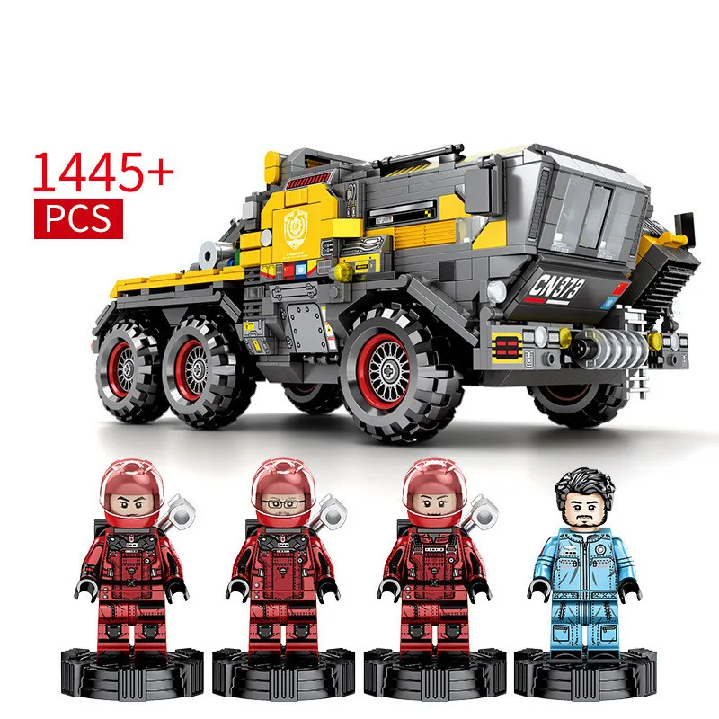 SEMBO город Блуждающие земли Перевозчик автомобиля строительные блоки техника