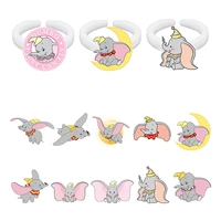 disney dumbo lady ring personality ring epoxy acrylic trend fashion jewelry ring colorful jewelry