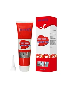 Mold Removing Gel Household Cleaner Powerful Mould Remover Quick Cleaning Gel For Bathroom Kitchen Stain Removal Wall Tile Fur