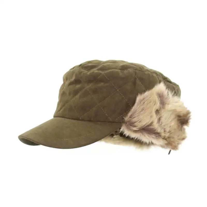 Зимняя теплая шапка Lei Feng мужская для холодной погоды Женская Толстая шерстяная с