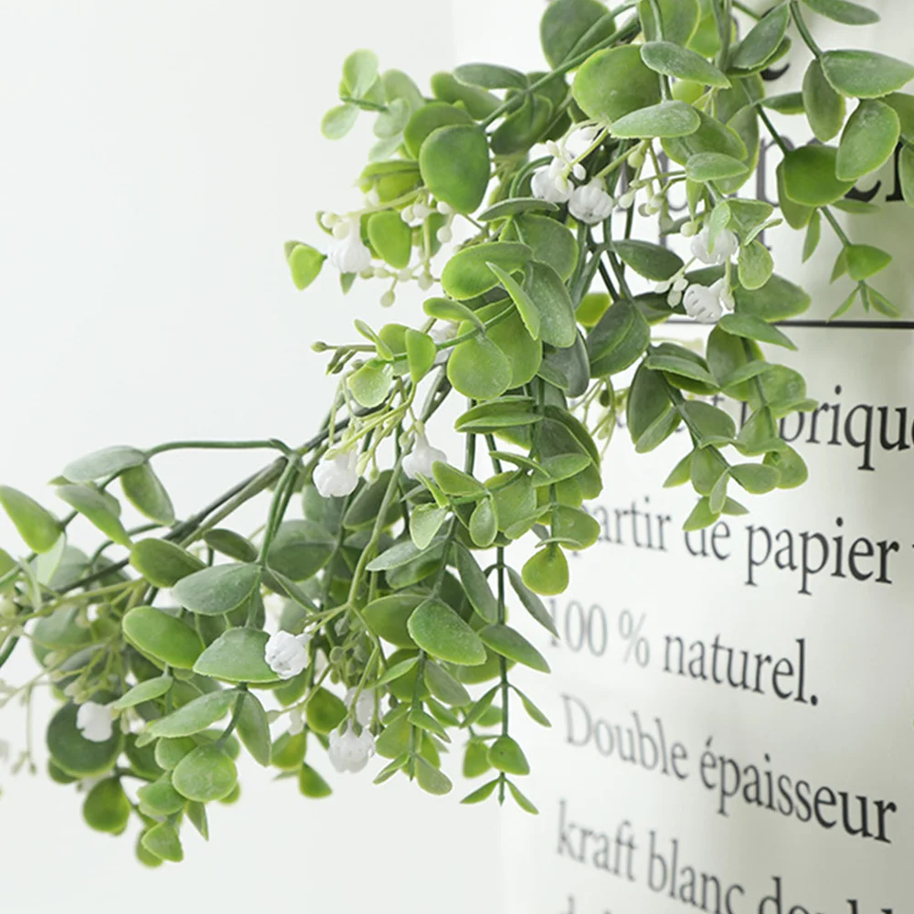 Домашняя гирлянда из искусственных листьев эвкалипта ивы лоза Свадебный декор