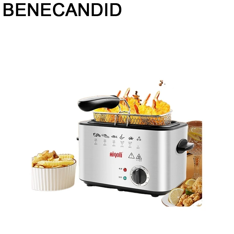 

Equipment Frytownica Electrique Encimera Papa Olla Electrica Multifuncional Fritadeira Freidora Friteuse Air Electric Deep Fryer