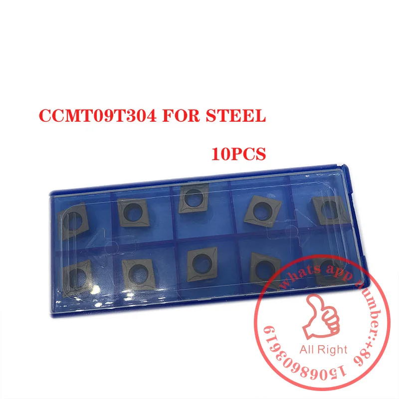 CCMT09T304 CT3000 External Turning Tools Cermet Grade Carbide insert Lathe cutter Tool | Инструменты