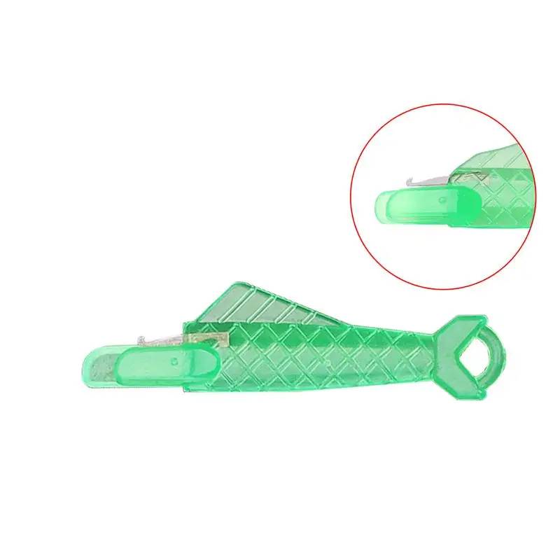 Нарезка иглы типа рыбы нарезка для швейной машины инструмент вставки быстрый