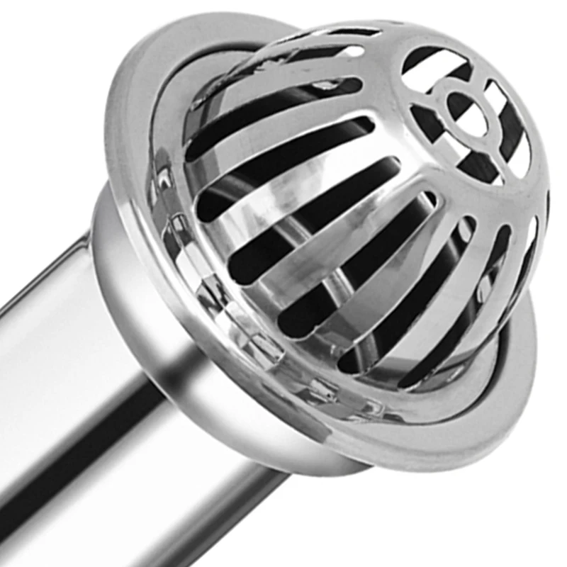 Practical Boutique Stainless Steel Balcony Roof Large Displacement Anti-Blocking Floor Drain Outdoor Rain Bucket Drainage | Обустройство