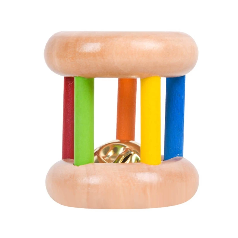 

Kids Finger Training Toys Bright Color Hand Rattle Funny Accompany Toy
