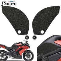 motorcycle 3d non slip side knee decal fuel tank pad protector decals sticker for kawasaki er 6n er 6f abs ninja 650 abs 12 16