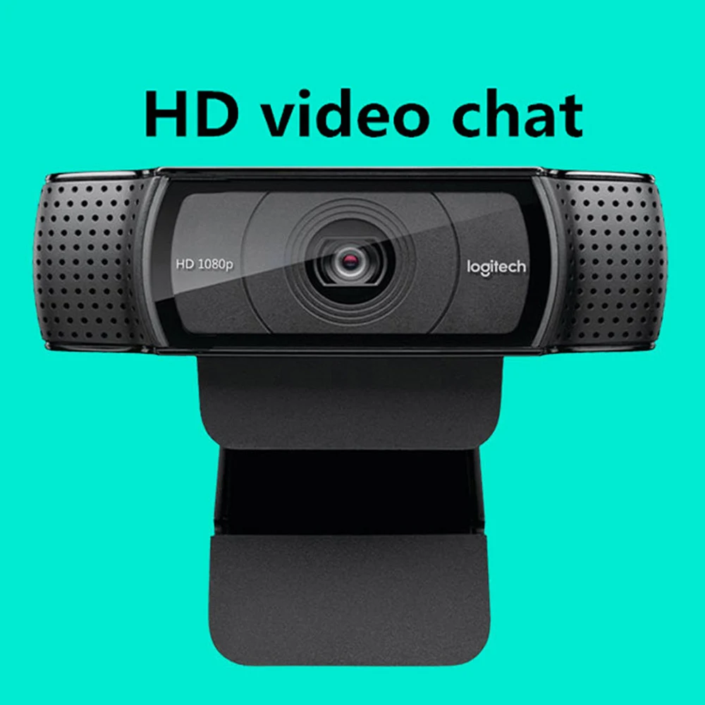 Веб-камера Logitech C920E HD 1080P с автофокусом камера Full 1080 P видеозвонки со стерео аудио