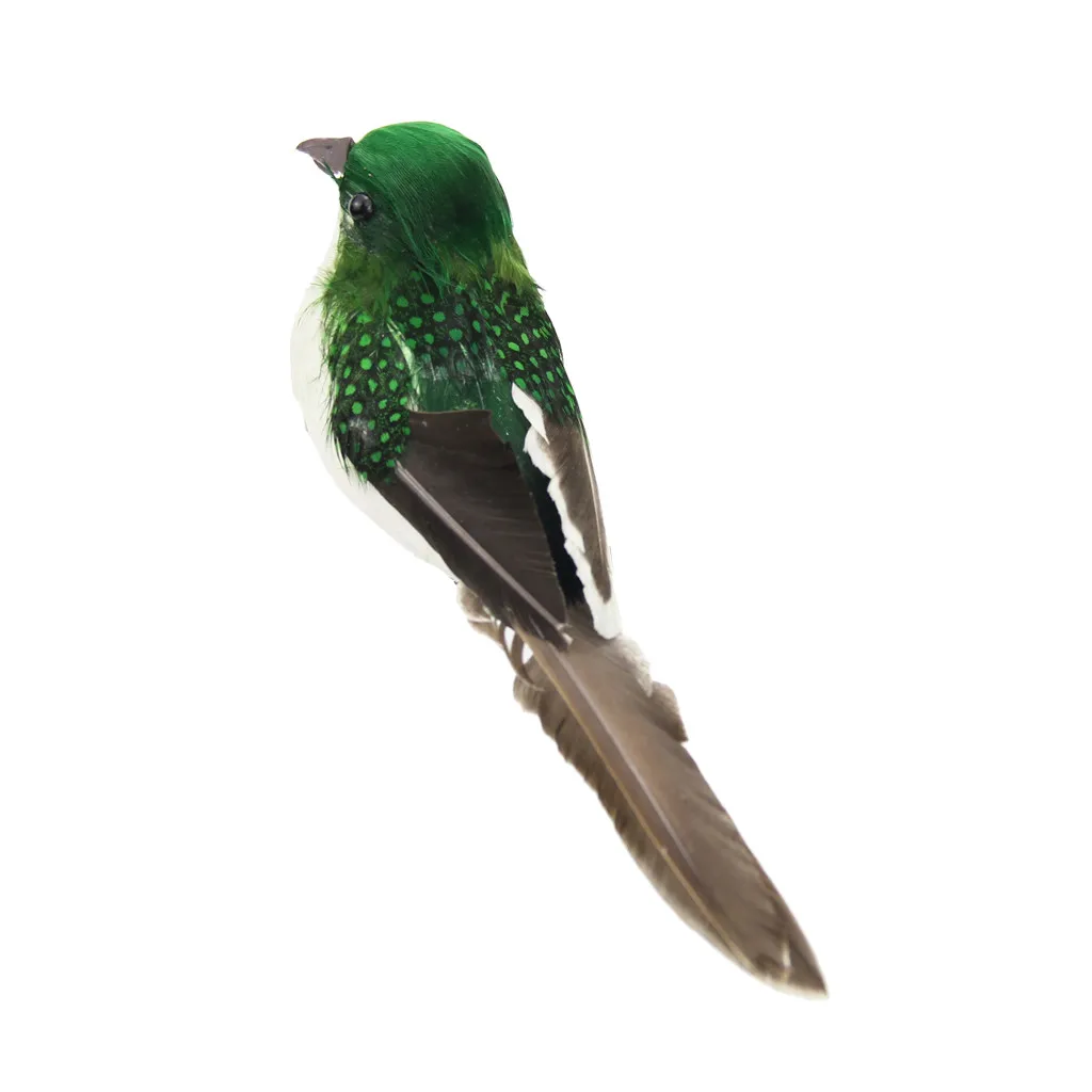 1 шт. Мини Искусственные Птицы искусственные перья пенопластовые яблоки