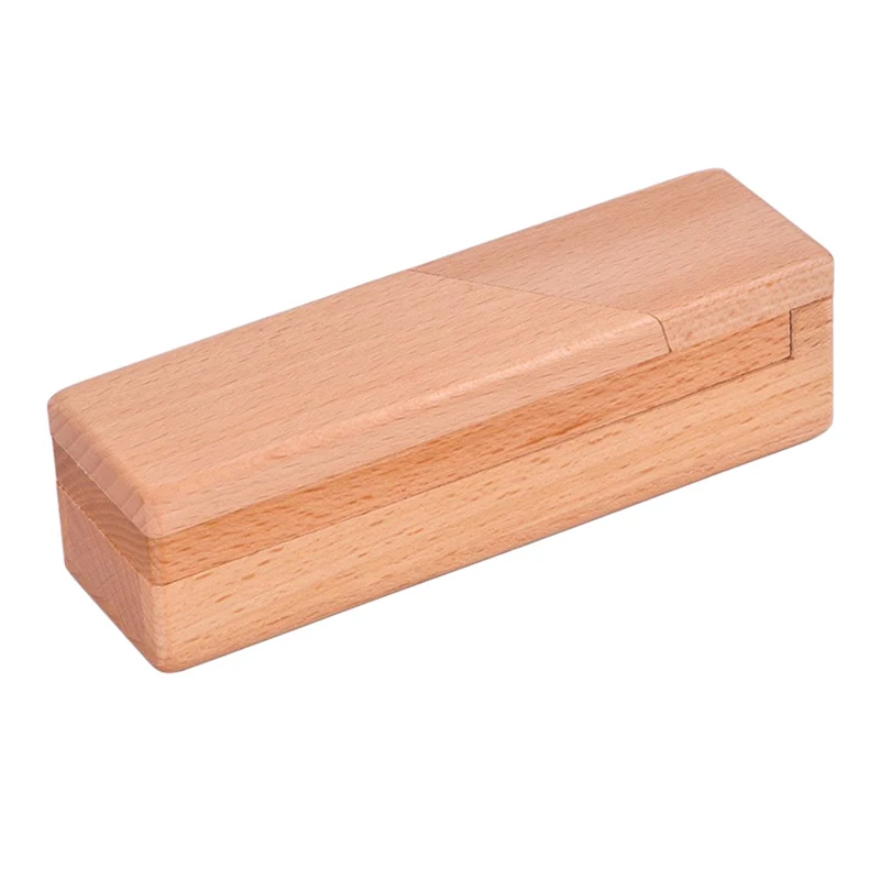 

Wooden Brain Teaser Secret Opening Puzzle Box Magic Mysterious Box Gift Box Improve Intelligence Toys