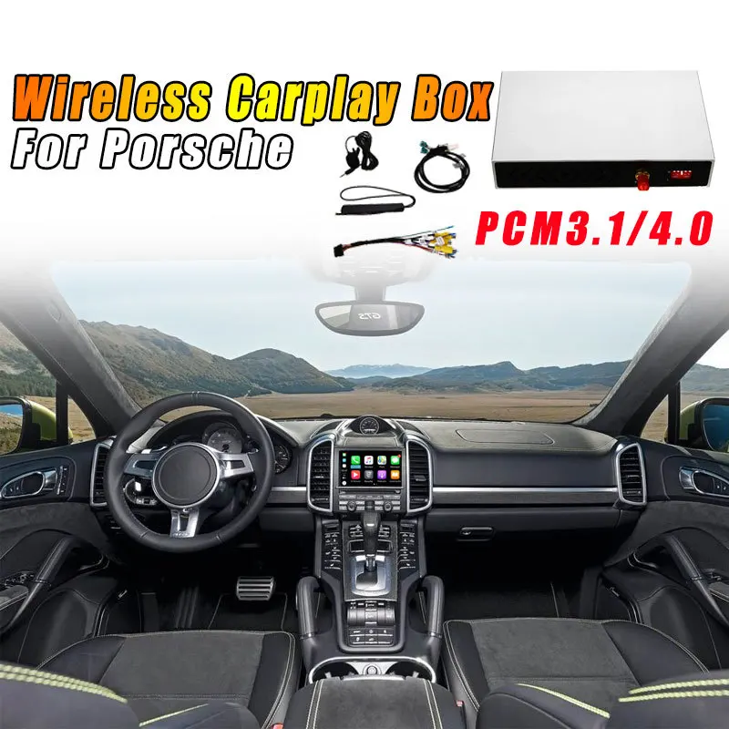 Беспроводная Carplay Box PCM3.1/4 0 Android Auto Panamera 982 718 991 911 2010-2018 для Porsche Cayenne Macan Apple CarPlay |