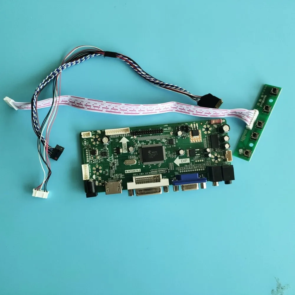 Набор для LP140WH2-(TL)(P1)/(TL)(Q1)/(TL)(Q2)/(TL)(S1)/(TL)(S2) LP140WH2 ЖК-LED 1366x768 HDMI+DVI+VGA Плата контроллера панели.
