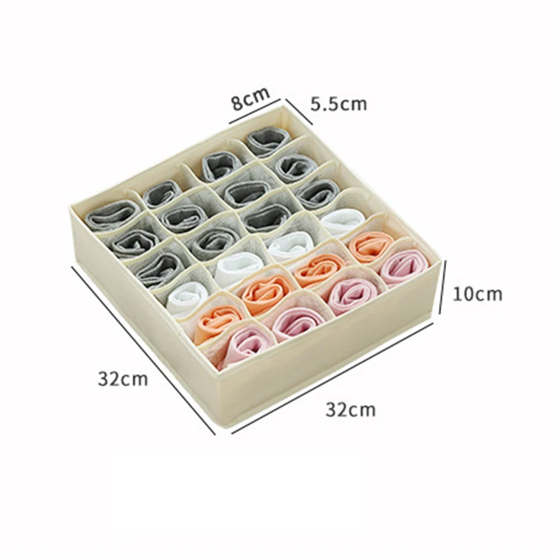 Моющееся нижнее белье Органайзер для носков Бюстгальтер Галстуки Шорты делитель