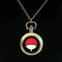 1pcslot fashion pocket watch pendant necklace cosplay anime toys quartz silver bronze