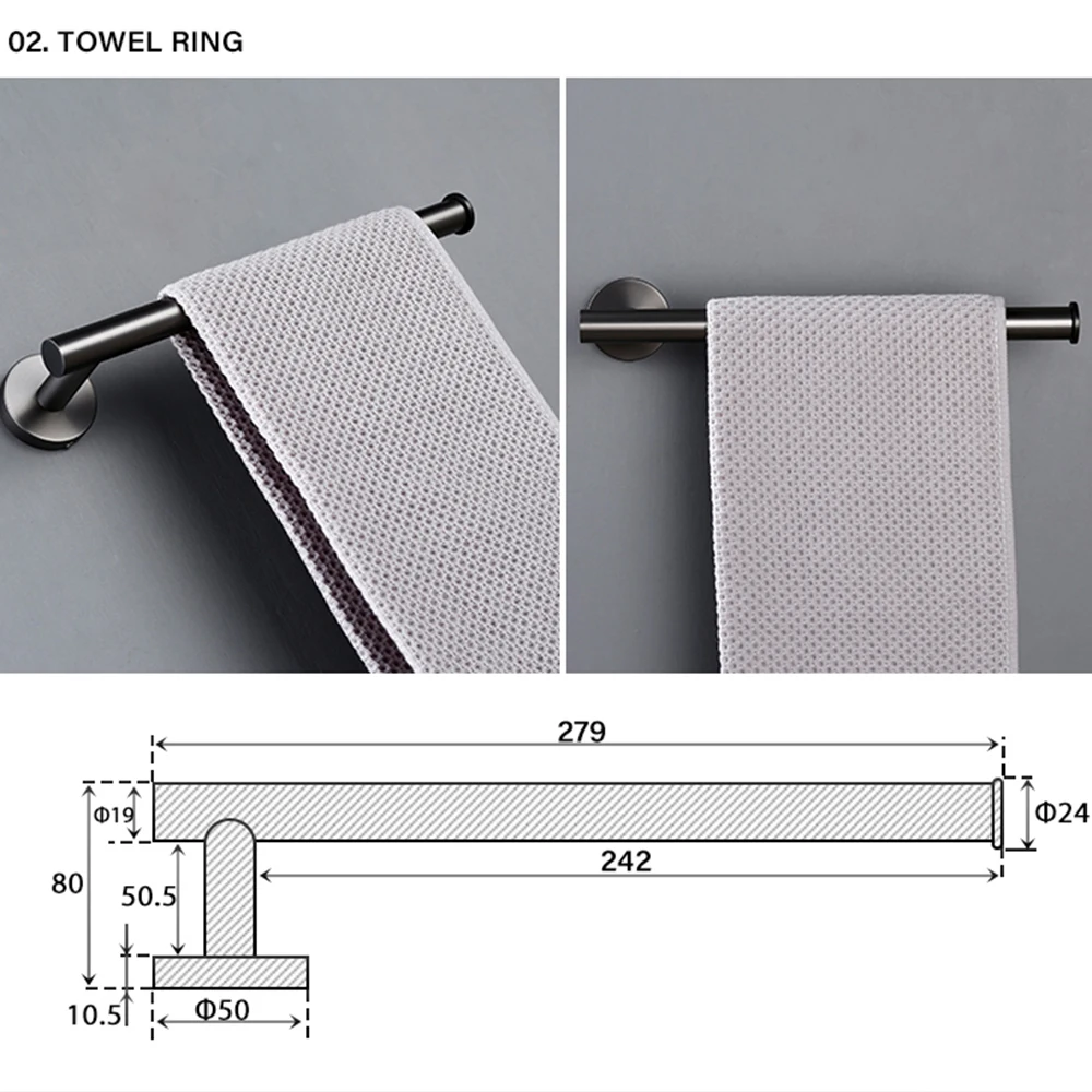 Вешалка-держатель для бумаги из нержавеющей стали |