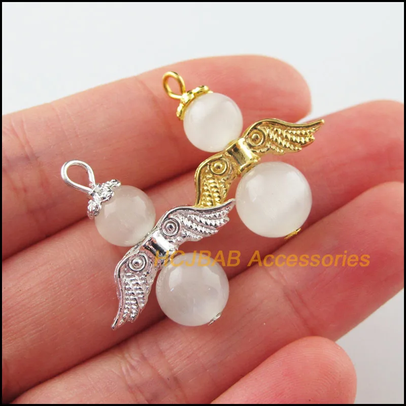 8 шт., подвески «кошачий глаз», 23 х28 мм