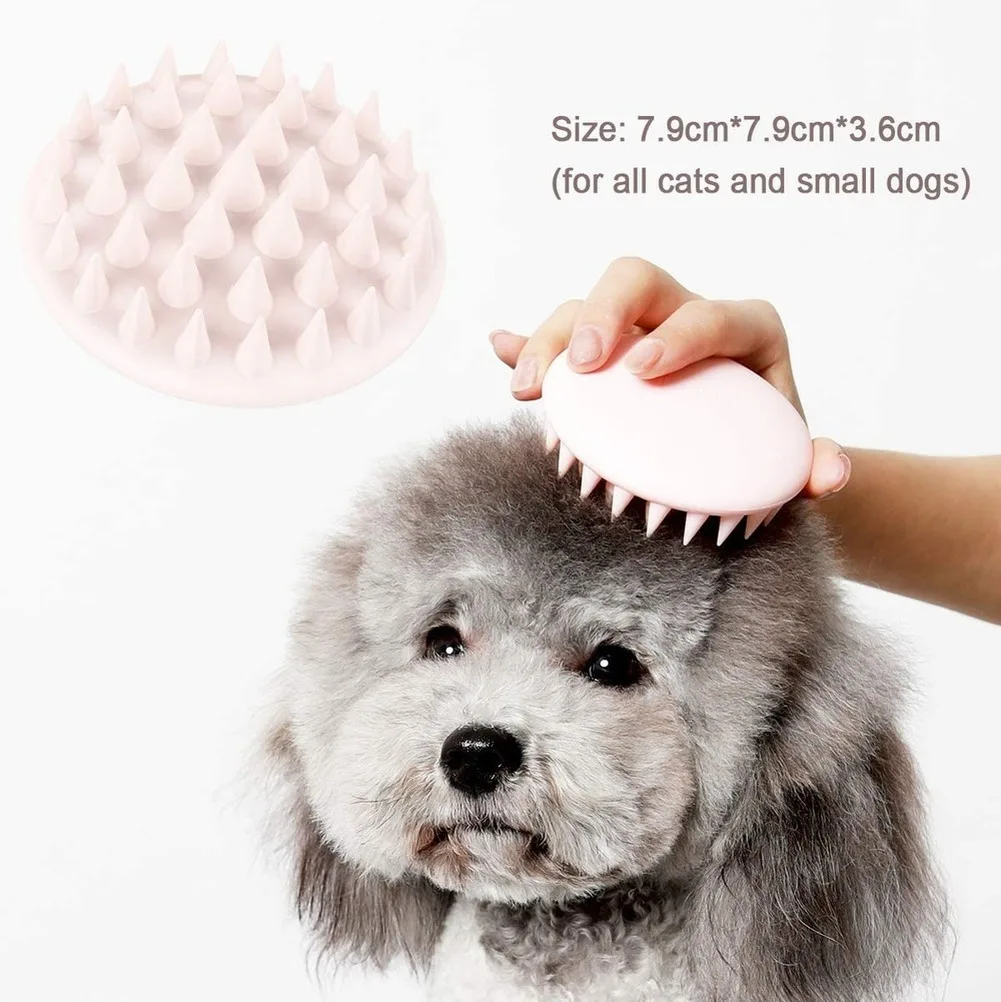 

PETKIT Cat Groom Brush for Shedding and Grooming No Scratching Gentle Silicone Cat Massage Comb for dogs cast Pet supplies