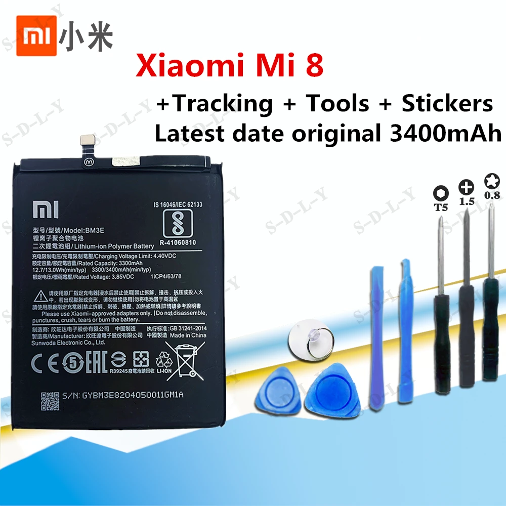 Оригинальный сменный аккумулятор XiaoMi для Xiaomi Mi Redmi Note Mix 2 3 3S 3X 4 4X 4A 4C 5 5A 5S 5X M5 6 6A 7 8 Pro
