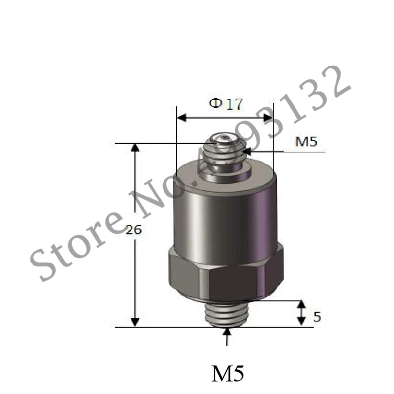 

Piezoelectric Accelerometer HG-A22G01 Impact Type IEPE