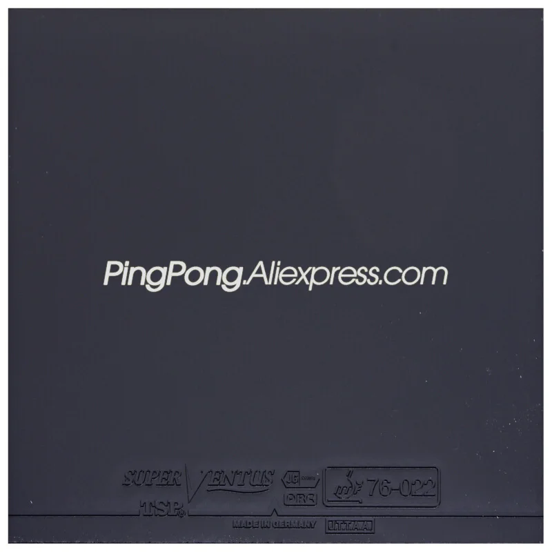 TSP SUPER VENTUS Table Tennis Rubber (Spin Tension Made in Germany) Pips-in Original Ventus Ping Pong Sponge |