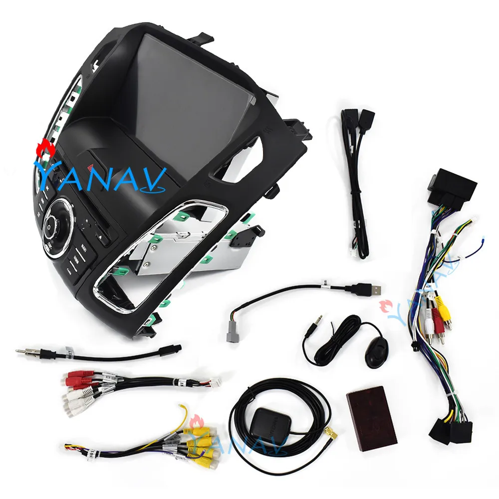 

2 DIN car radio android stereo receiver for-Ford focus 2015 2016 2017 car audio video HD screen player GPS navigation head unit