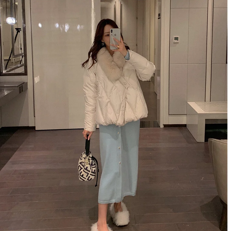 

Match with Coat Knitted Inner Match Dress for Women Autumn and Winter
